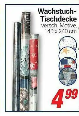 CENTERSHOP Wachstuch Tischdecke Angebot