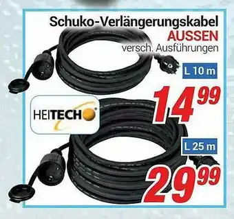 CENTERSHOP Schuko-verlängerungskabel Aussen Angebot