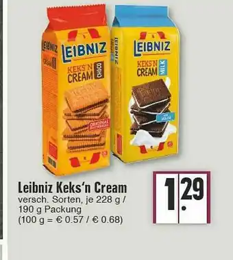 Edeka Leibniz Keks'n Cream Angebot