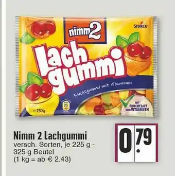 Edeka Nimm 2 Lachsgummi Angebot