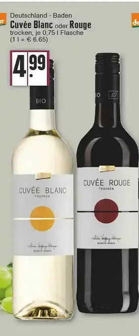 Edeka Deutschland -baden Cuvée Blanc Oder Rouge Angebot