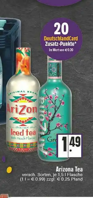 Edeka Arizona Tea Angebot