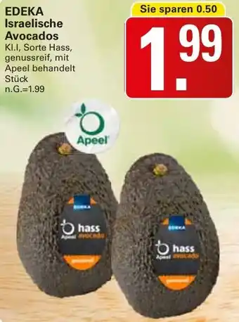 WEZ EDEKA Israelische Avocados Angebot