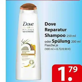 Famila Nord Ost Dove Reparatur Shampoo Oder Spülung Angebot