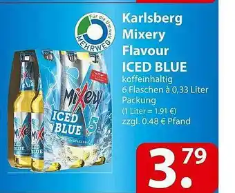 Famila Nord Ost Karlsberg Mixery Flavour Iced Blue Angebot