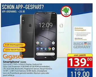 Famila Nord Ost Gigaset Smartphone Gs290 Angebot