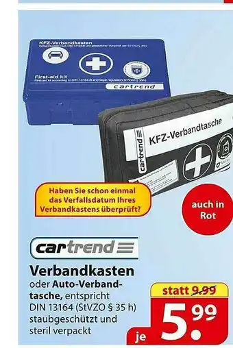 Famila Nord Ost Cartrend Verbandkasten Angebot