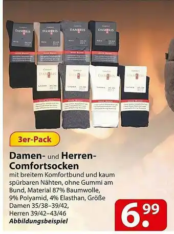 Famila Nord Ost Damen Oder Herren-comfortsocken Angebot