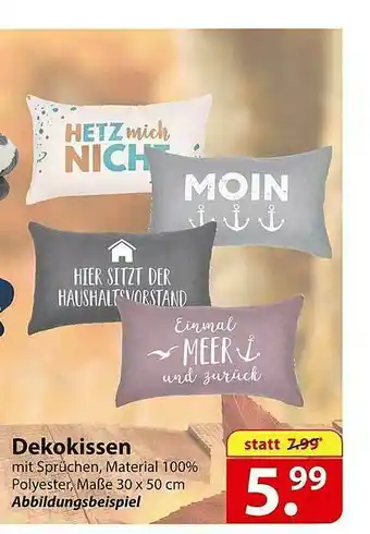 Famila Nord Ost Dekokissen Angebot