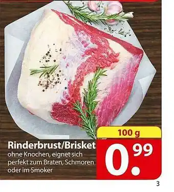 Famila Nord Ost Rinderbrust Oder Brisket Angebot