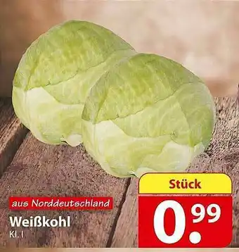 Famila Nord Ost Weißkohl Angebot