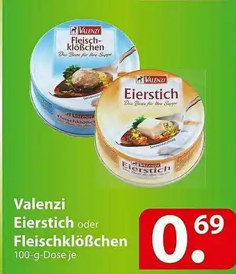 Famila Nord Ost Valenzi Eierstich Oder Fleischklößchen Angebot