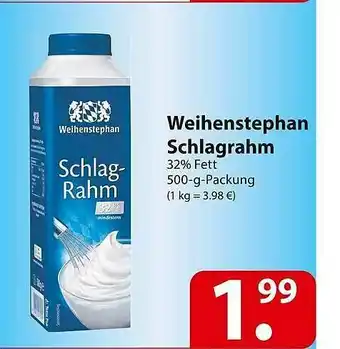 Famila Nord Ost Weihenstephan Schlagrahm Angebot