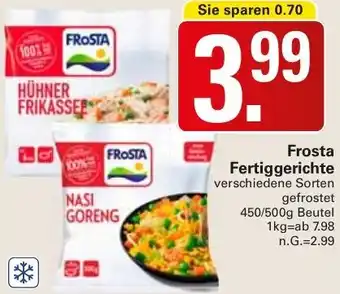 WEZ Frosta Fertiggerichte 450/500g Beutel Angebot