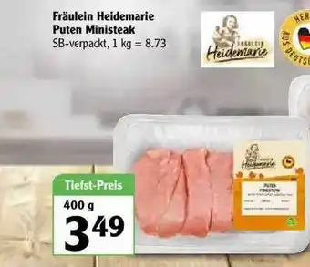 Globus Fräulein Heidemarie Puten Ministeak Angebot