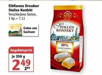 Globus Elbflorenz Dresdner Stollen Konfekt Angebot