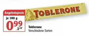 Globus Toblerone Angebot