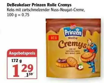 Globus Debeukelaer Prinzen Rolle Cremys Angebot