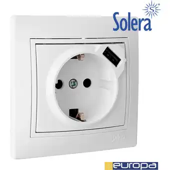 ManoMano E3/65330 Base Bipolar Con T/T Lateral 16A 250V Usb 16A S.Europa Solera Angebot