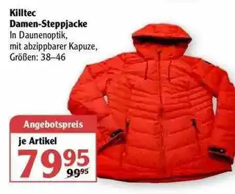 Globus Killtec Damen-steppjacke Angebot