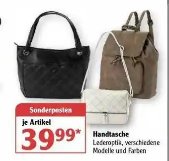 Globus Handtasche Angebot