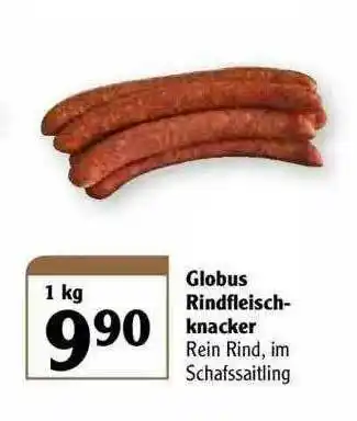 Globus Globus Rindfleisch-knacker Angebot