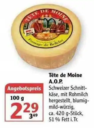 Globus Tête De Moine A.o.p. Angebot