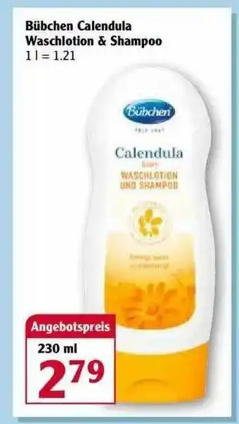 Globus Bübchen Calendula Waschlotion & Shampoo Angebot