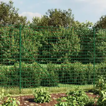 ManoMano Bonnevie - Maschendrahtzaun,Wildzaun,Forstzaun,Drahtgitter mit Bodenhülsen Grün 2x10 m NVENC893844 Angebot