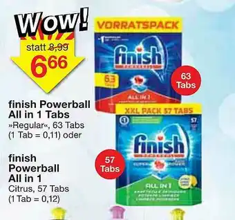 Jawoll Finis Powerball All In 1 Tabs Angebot