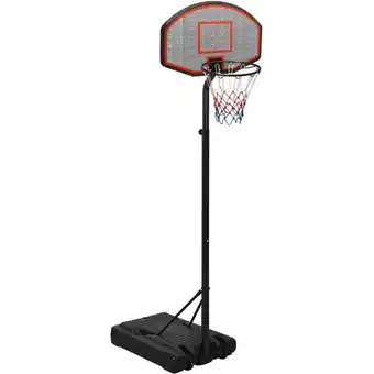 ManoMano Bonnevie - Basketballständer Schwarz 237-307 cm Polyethylen vidaXL383632 Angebot