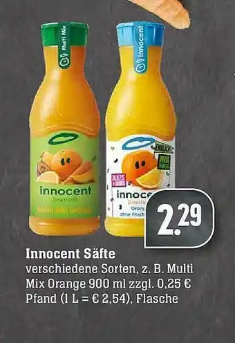 E-Center Innocent Säfte Angebot