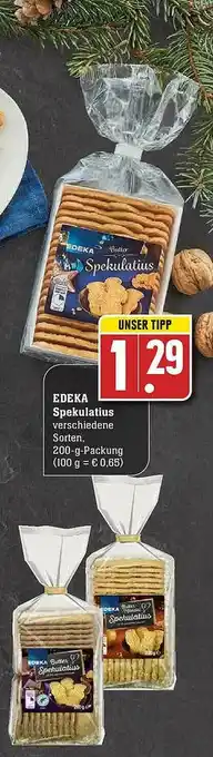 E-Center Edeka Spekulatius Angebot