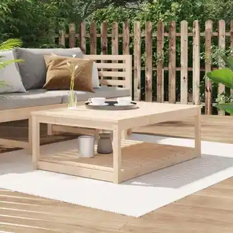 ManoMano Gartentisch,Terrassentisch 121x82,5x45 cm Massivholz Kiefer vidaXL Angebot