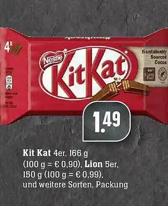 E-Center Kit Kat Lion Angebot