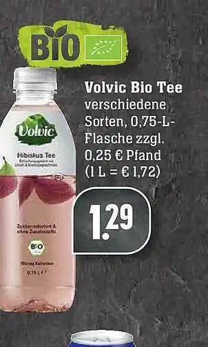 E-Center Volvic Bio Tee Angebot