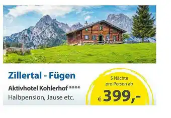 E-Center Zillertal - Fügen Angebot