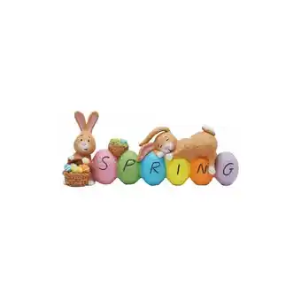 ManoMano Spring Easter Home Decoration Craft Style Hase und Ei für Ostern Frühlingsdekoration Angebot