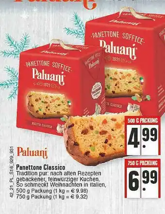 E-Center Paluani Panettone Classico Angebot