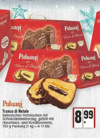 E-Center Paluani Tronco Di Natale Angebot