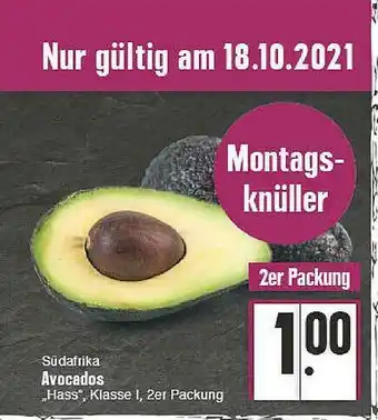 E-Center Südafrika Avocados „hass” Angebot