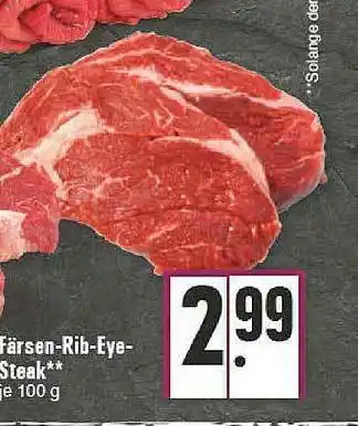 E-Center Färsen-rib-eye-steak Angebot