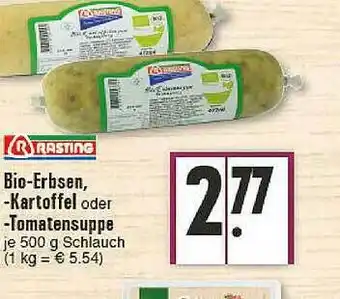 E-Center Bio-erbsen -kartoffel Oder -tomatensuppe Rasting Angebot