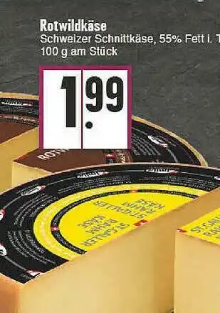 E-Center Rotwildkäse Angebot