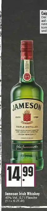 E-Center Jameson Irish Whiskey Angebot