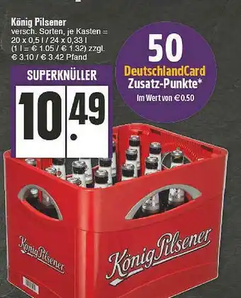 E-Center König Pilsener Angebot