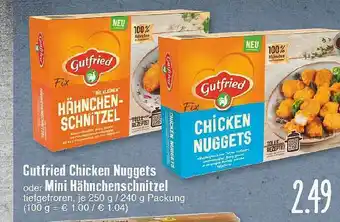 Edeka Gutfried Chicken Nuggets Oder Mini Hähnchenschnitzel Angebot