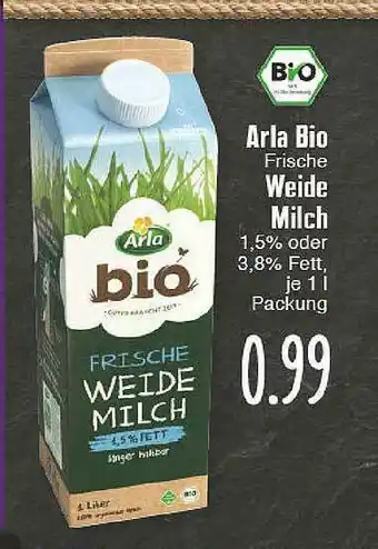 Edeka Arla Bio Weide Milch Angebot