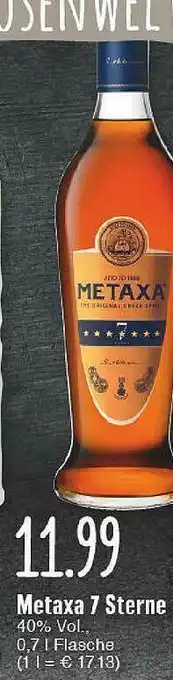 Edeka Metaxa 7 Sterne Angebot