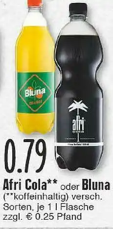 Edeka Afri Cola Oder Bluna Angebot